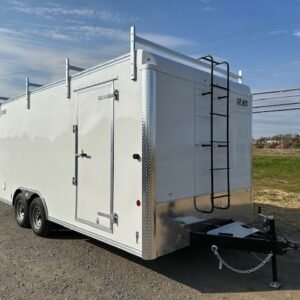 Car Mate 8.5 x 18 Enclosed Cargo Trailer – Contractor – Barn Doors