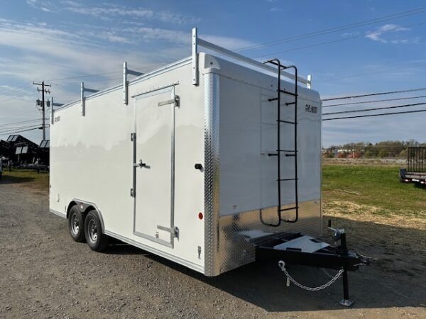 Car Mate 8.5 x 18 Enclosed Cargo Trailer – Contractor – Barn Doors