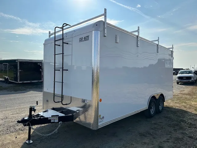Car Mate 8.5 x 18 Enclosed Cargo Trailer – Contractor – Barn Doors - Image 5