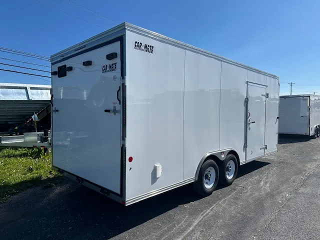 Car Mate 8.5 x 20 Enclosed Car Trailer – Knife Edge & Ext Tongue - Image 4