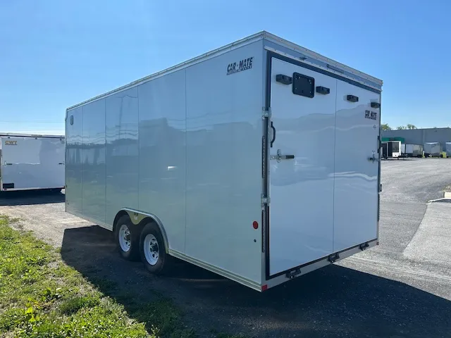 Car Mate 8.5 x 20 Enclosed Car Trailer – Knife Edge & Ext Tongue - Image 7