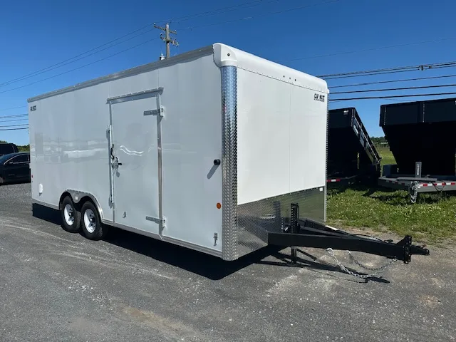 Car Mate 8.5 x 20 Enclosed Car Trailer – Knife Edge & Ext Tongue