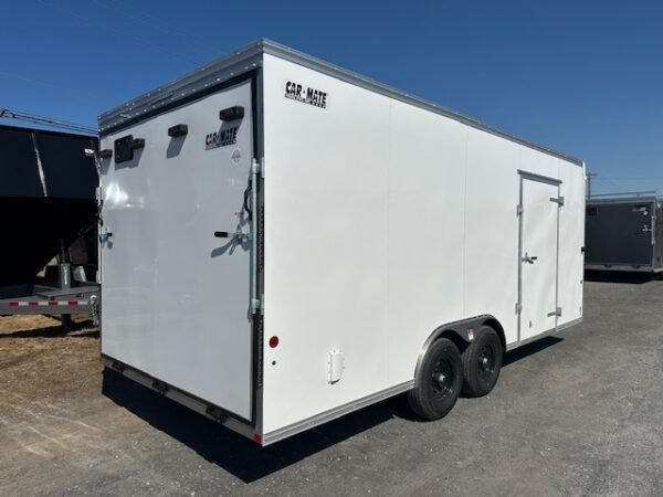 Car Mate 8.5 x 20 Enclosed Car Trailer – Knife Edge - Image 4