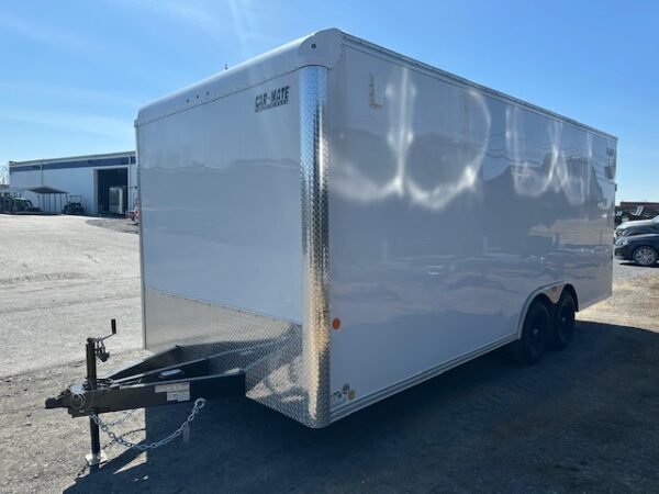 Car Mate 8.5 x 20 Enclosed Car Trailer – Knife Edge - Image 5