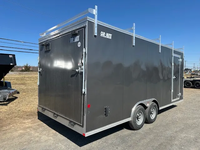 Car Mate 8.5 x 20 Enclosed Cargo Trailer – Contractor Ramp Door - Image 4
