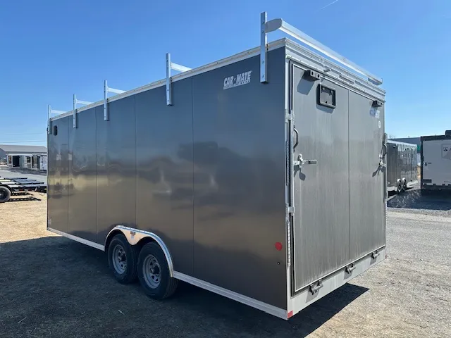Car Mate 8.5 x 20 Enclosed Cargo Trailer – Contractor Ramp Door - Image 7