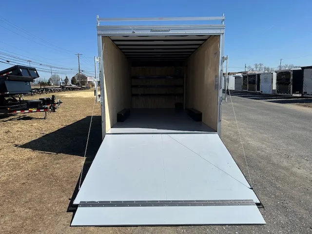 Car Mate 8.5 x 20 Enclosed Cargo Trailer – Contractor Ramp Door - Image 3