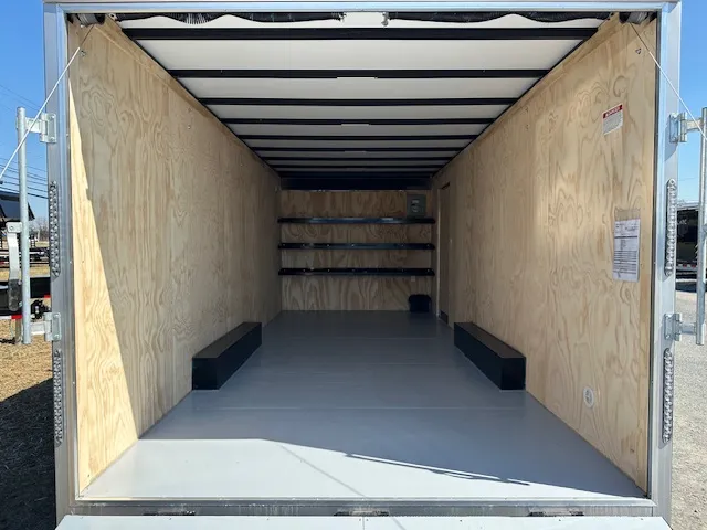 Car Mate 8.5 x 20 Enclosed Cargo Trailer – Contractor Ramp Door - Image 6