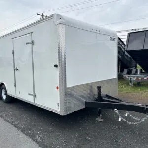 Car Mate 8.5 x 22 Enclosed Car Trailer – Extended Tongue
