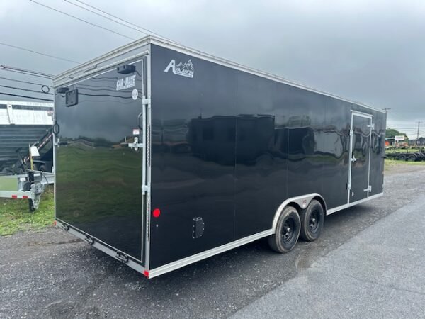 Car Mate Avalanche 8.5 x 24 V-Nose Enclosed Car Trailer – Torsion - Image 4