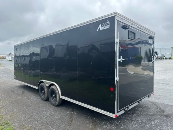 Car Mate Avalanche 8.5 x 24 V-Nose Enclosed Car Trailer – Torsion - Image 7