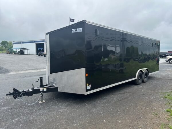 Car Mate Avalanche 8.5 x 24 V-Nose Enclosed Car Trailer – Torsion - Image 5