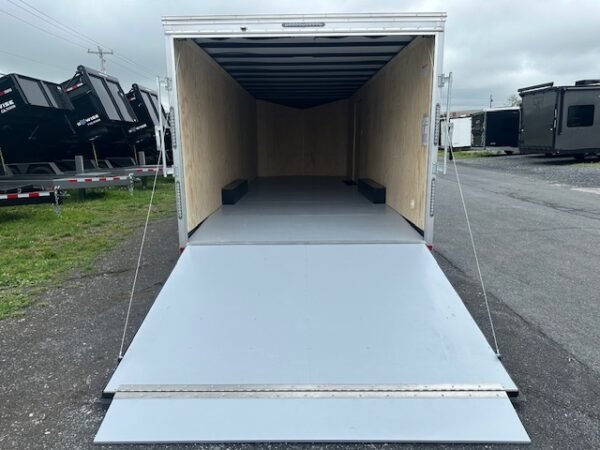 Car Mate Avalanche 8.5 x 24 V-Nose Enclosed Car Trailer – Torsion - Image 3