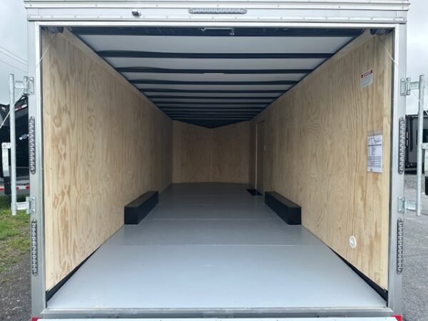 Car Mate Avalanche 8.5 x 24 V-Nose Enclosed Car Trailer – Torsion - Image 6