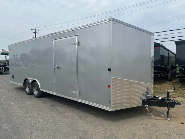 Car Mate Avalanche 8.5 x 24 V-Nose Enclosed Car Trailer