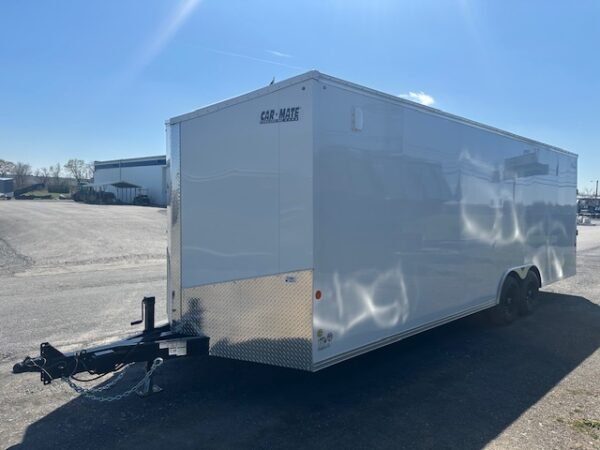 Car Mate Avalanche 8.5 x 24 V-Nose Enclosed Car Trailer – Ext Tongue - Image 5