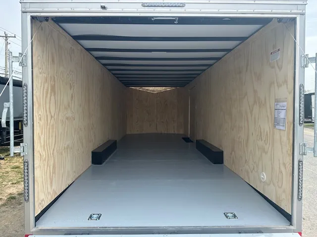 Car Mate Avalanche 8.5 x 24 V-Nose Enclosed Car Trailer - Image 6