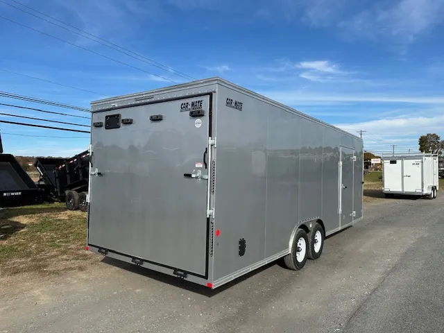 Car Mate 8.5 x 24 Enclosed Car Trailer – Knife Edge - Image 4