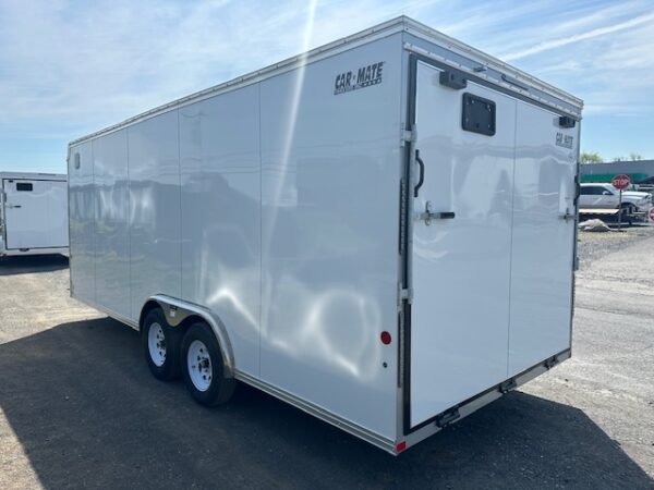 Car Mate 8 x 20 Enclosed Car Trailer – Ext Tongue - Image 7