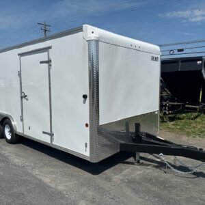 Car Mate 8 x 20 Enclosed Car Trailer – Ext Tongue