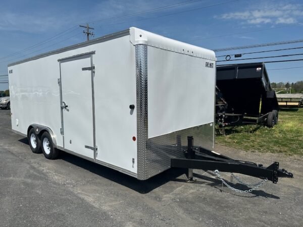 Car Mate 8 x 20 Enclosed Car Trailer – Ext Tongue