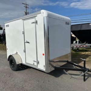 Car Mate 6 x 10 Sportster Cargo Trailer – Ramp Door