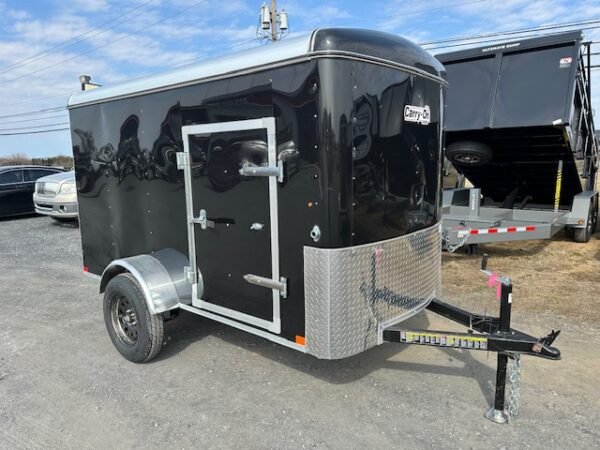 Ding & Dent Carry-On 5 x 10 Enclosed Cargo Trailer – Ramp Door