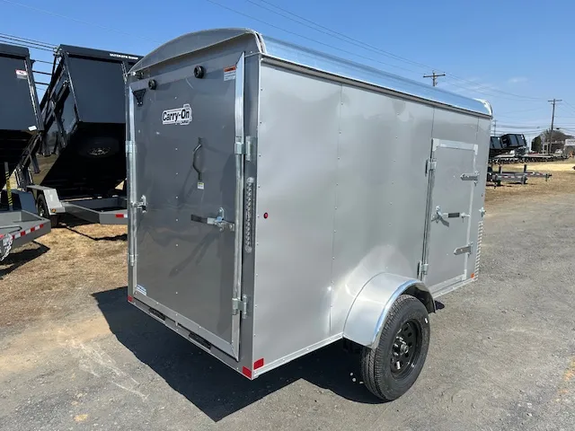Carry-On 5 x 10 Enclosed Cargo Trailer – Ramp Door - Image 4