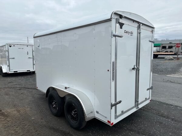 Carry-On 6 x 12 Tandem Axle Enclosed Cargo Trailer – Barn Doors - Image 4