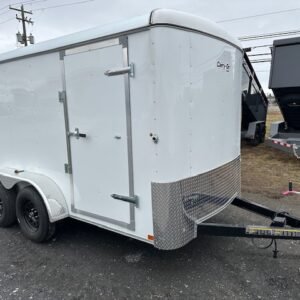 Carry-On 6 x 12 Tandem Axle Enclosed Cargo Trailer – Barn Doors