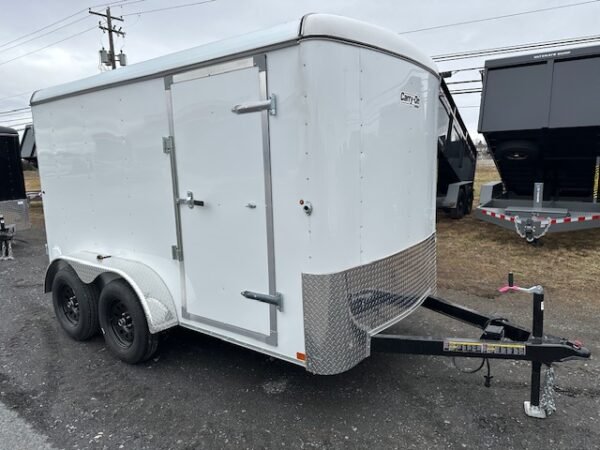 Carry-On 6 x 12 Tandem Axle Enclosed Cargo Trailer – Barn Doors