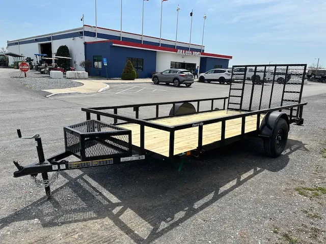 Carry-On 6 x 14 Landscape Utility Trailer – Pipe Top - Image 5