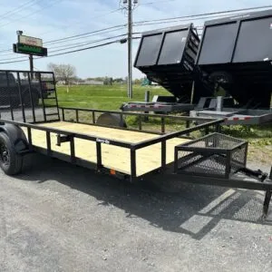 Carry-On 6 x 14 Landscape Utility Trailer – Pipe Top