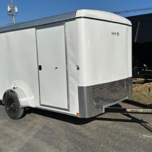 Carry-On 7 x 12 Enclosed Single Axle – Barn Door