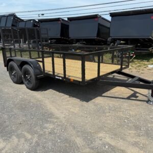 Carry-On 7 x 12 Landscape Utility Trailer – Mesh Sides