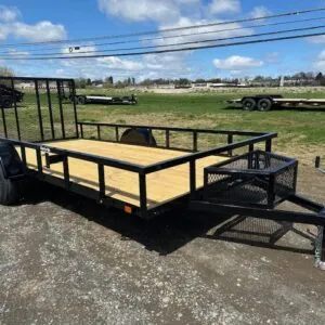 Carry-On 7 x 14 Landscape Utility Trailer – Pipe Top
