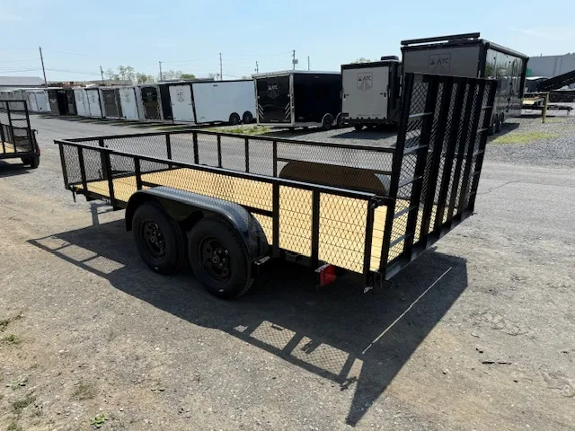 Carry-On 7 x 14 Landscape Utility Trailer – Mesh Sides - Image 6
