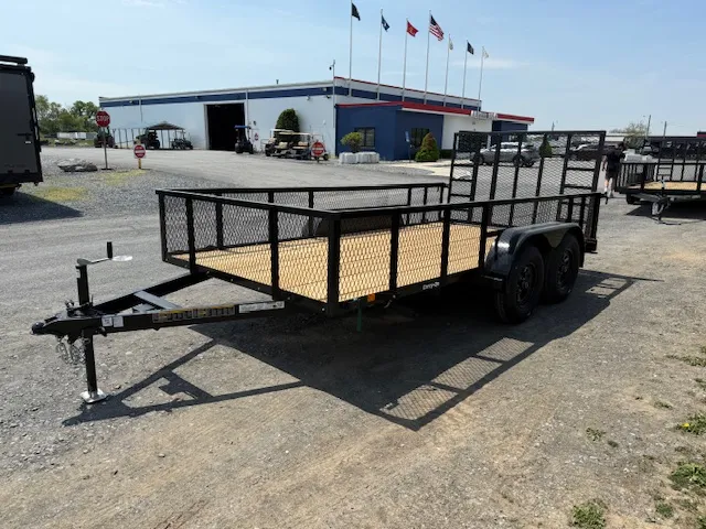Carry-On 7 x 14 Landscape Utility Trailer – Mesh Sides - Image 5