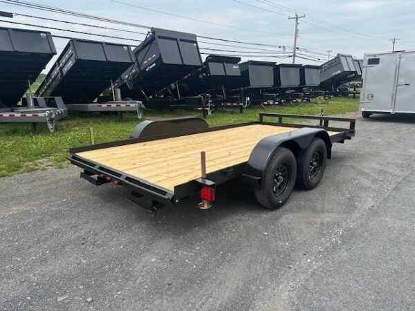 Carry-On 7 x 14 Open Car Trailer – Stabilizer Jacks - Image 4