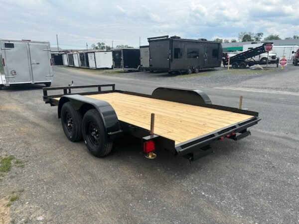 Carry-On 7 x 14 Open Car Trailer – Stabilizer Jacks - Image 7