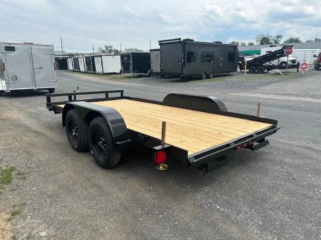 Carry-On 7 x 14 Open Car Trailer – Stabilizer Jacks - Image 7