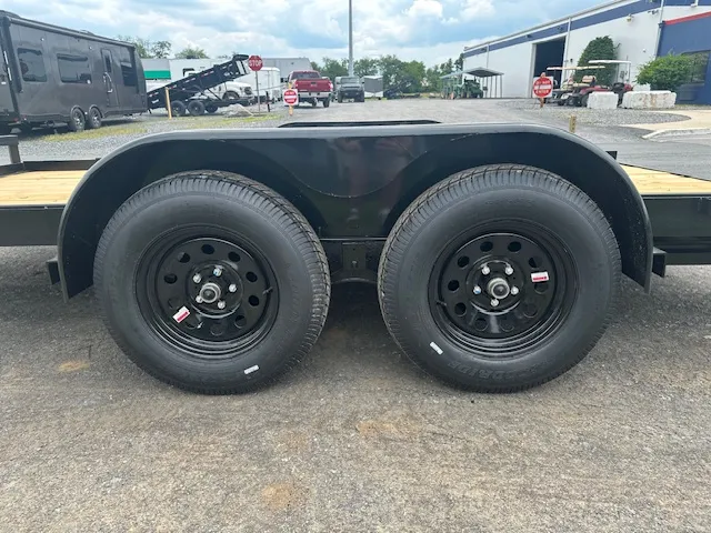 Carry-On 7 x 14 Open Car Trailer – Stabilizer Jacks - Image 6