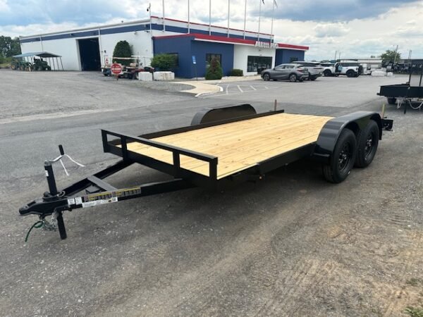 Carry-On 7 x 14 Open Car Trailer – Stabilizer Jacks - Image 5