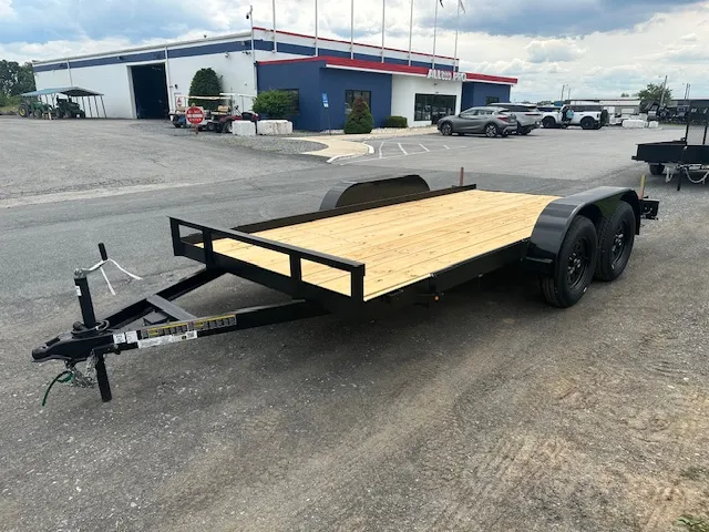 Carry-On 7 x 14 Open Car Trailer – Stabilizer Jacks - Image 5