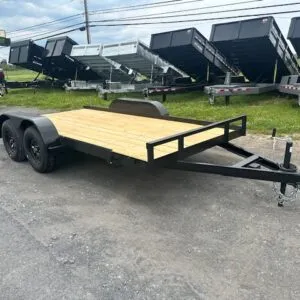 Carry-On 7 x 14 Open Car Trailer – Stabilizer Jacks