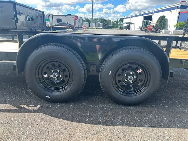 Carry-On 7 x 18 Landscape Utility Trailer – Rear Ramp Gate - Image 8