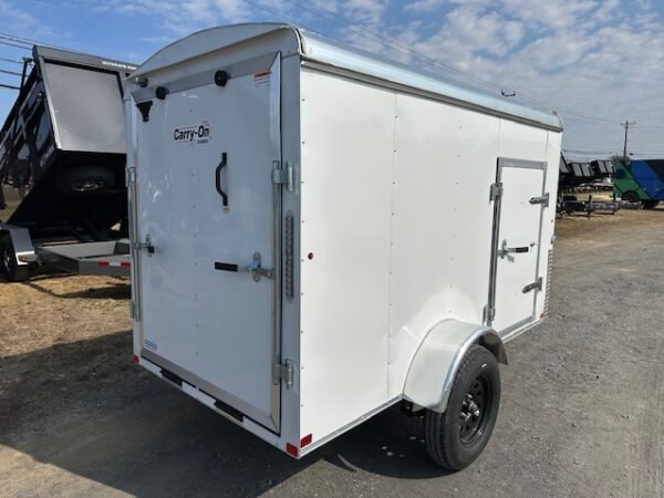 Ding & Dent Carry-On 5 x 10 Enclosed Cargo Trailer – Ramp Door - Image 12