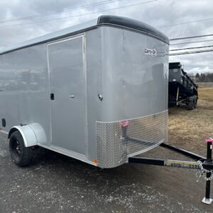 Carry-On 6 x 12 Enclosed Cargo Trailer – Ramp Door