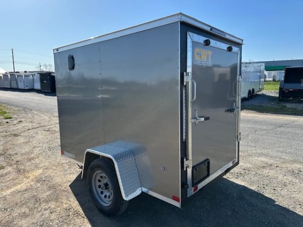 Covered Wagon 5 x 8 Enclosed Cargo Trailer – Ramp Door - Image 7