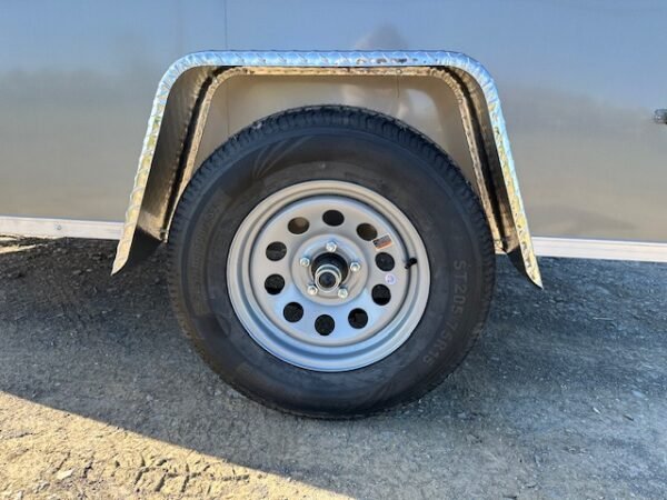 Covered Wagon 5 x 8 Enclosed Cargo Trailer – Ramp Door - Image 8